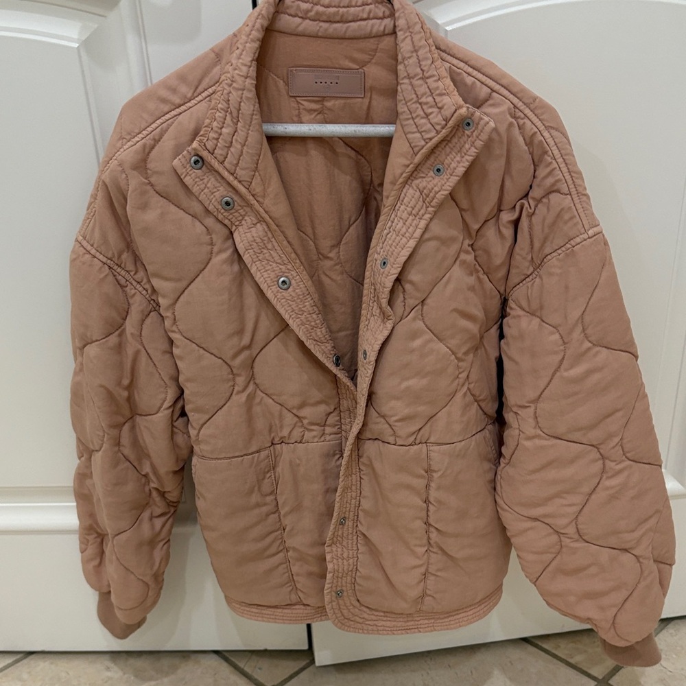 Blank NYC Quilted Pink Jacket